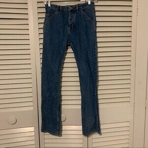 NOAK size 30  Button Fly Medium Wash Straight leg Jeans